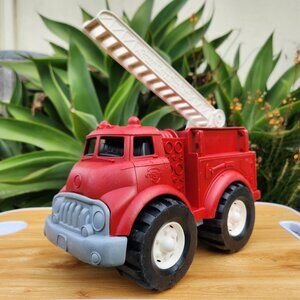 Green Toys Fire Truck Firetruck Red Pretend Play Toys Toddler Vehicle No BPA, ph